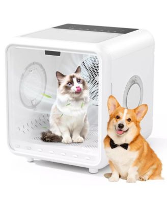 Smart Pet Dryer Box 58L Quiet Cat and Dog Dryer with App Control Low Noise Grooming