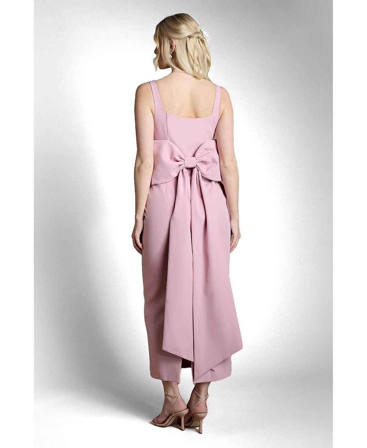 Coast Women's Bow Back Square Neck Maxi Dress view 2 — MAYCSS fashion products