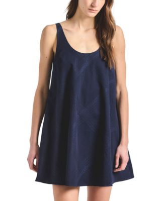 Women's Emery Embroidered Twill Trapeze Dress