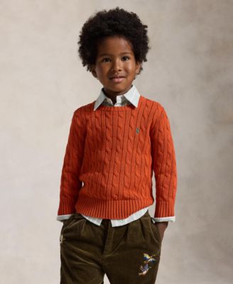 Boys' 2T-7 Long-Sleeve Sweater