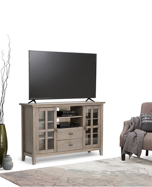Furniture Bellevue Tall TV Stand, Quick Ship Furniture Macy's