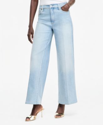 Women's High-Rise Wide-Leg Jeans
