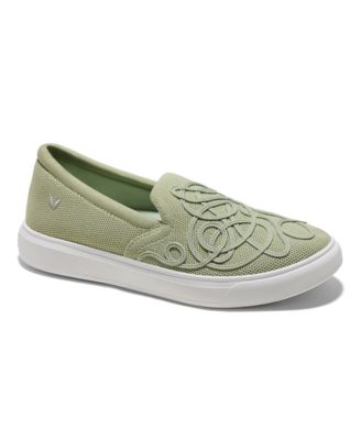 Women's  V-Tune Round Toe Classic Slip-On Unisex Sneakers