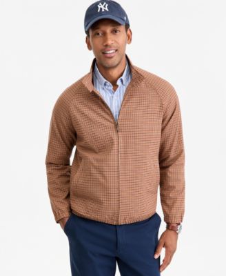Men's Plaid Harrington Jacket