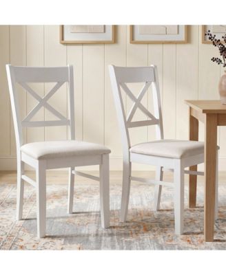Dining Chairs Set of 2 Upholste Kitchen Chairs with Wooden Frame