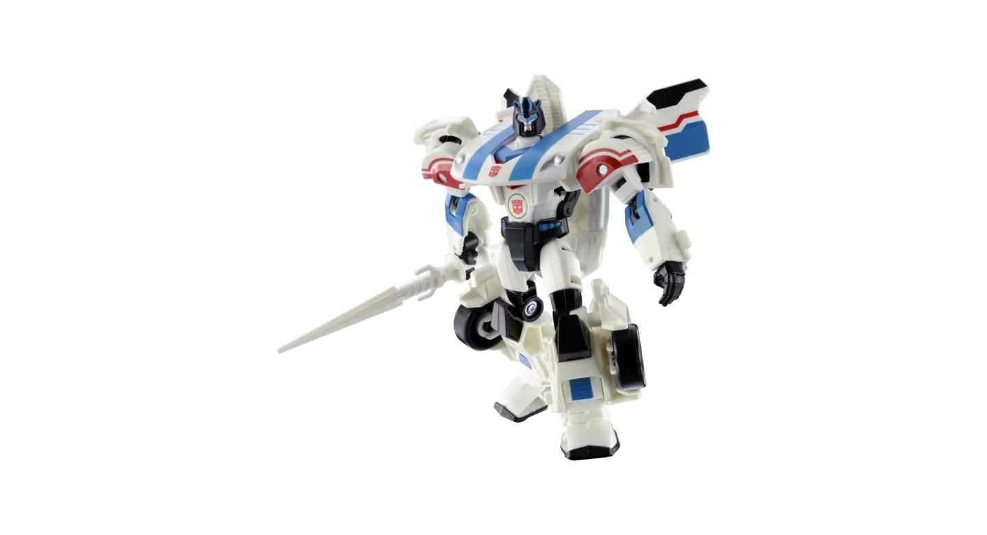 Детские фигурки Transformers Japanese Exclusive Drift Origin and Jazz Battle Mode 2-Piece Action Figures, Ages 11+ — фото 3
