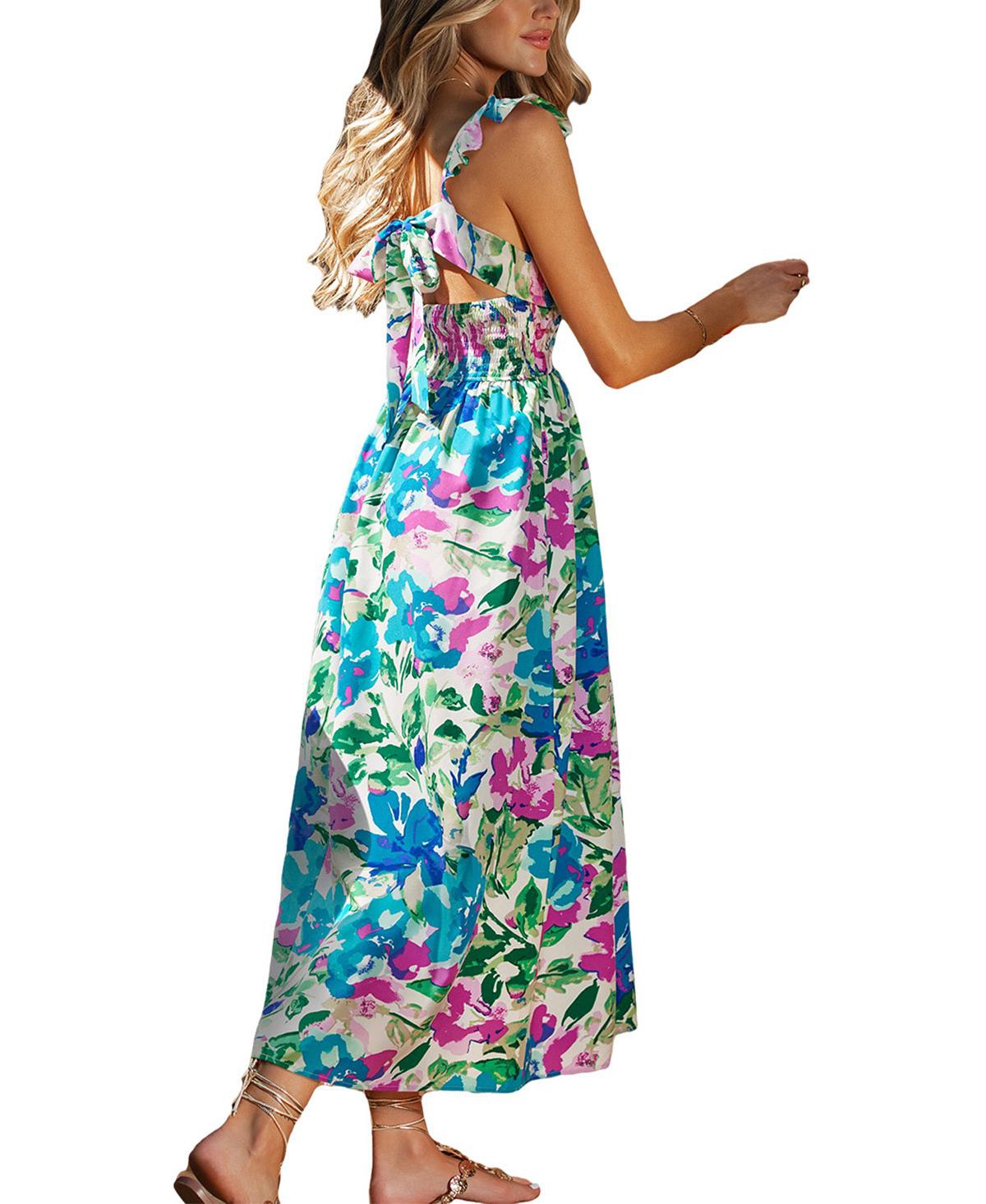 Cupshe Women's Sun Petal Floral Maxi Beach Dress