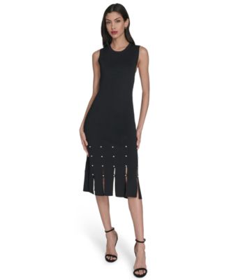 Women's Crewneck Midi Dress