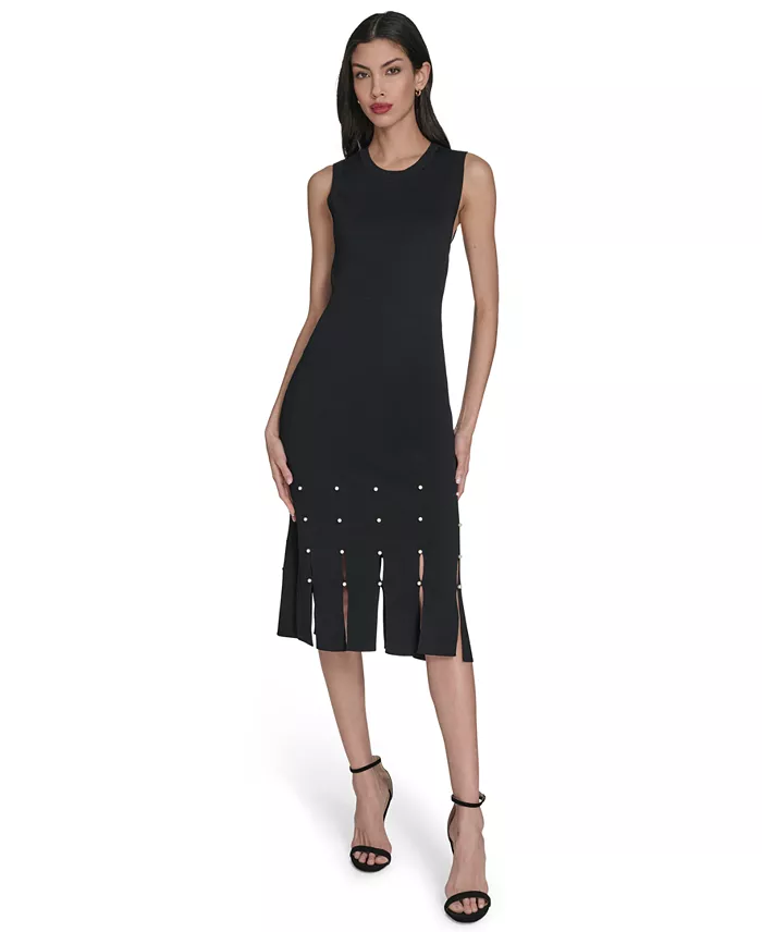 Women's Crewneck Midi Dress