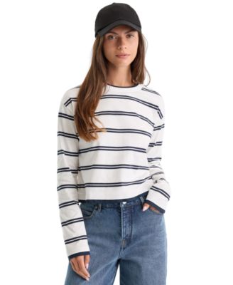 Women's Long-Sleeve Layered Pull-On Top