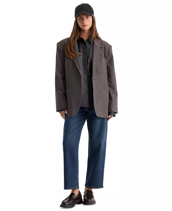 Women's Vintage Curved Barrel Ankle Jeans - thumbnail 2