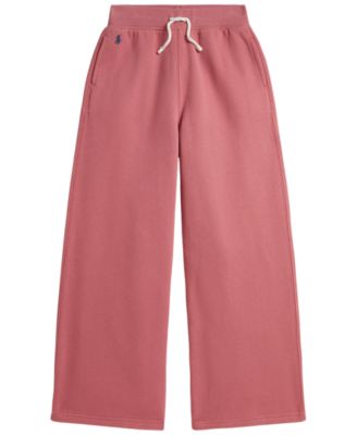 Girls' 7-16 Fleece Wide-Leg Sweatpants