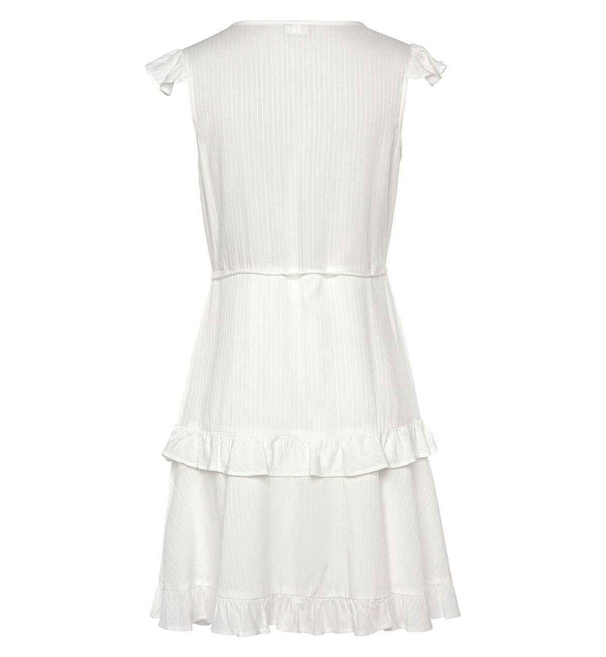 LASCANA Women's Crochet Ruffle Trim Dress view 7 — MAYCSS fashion products