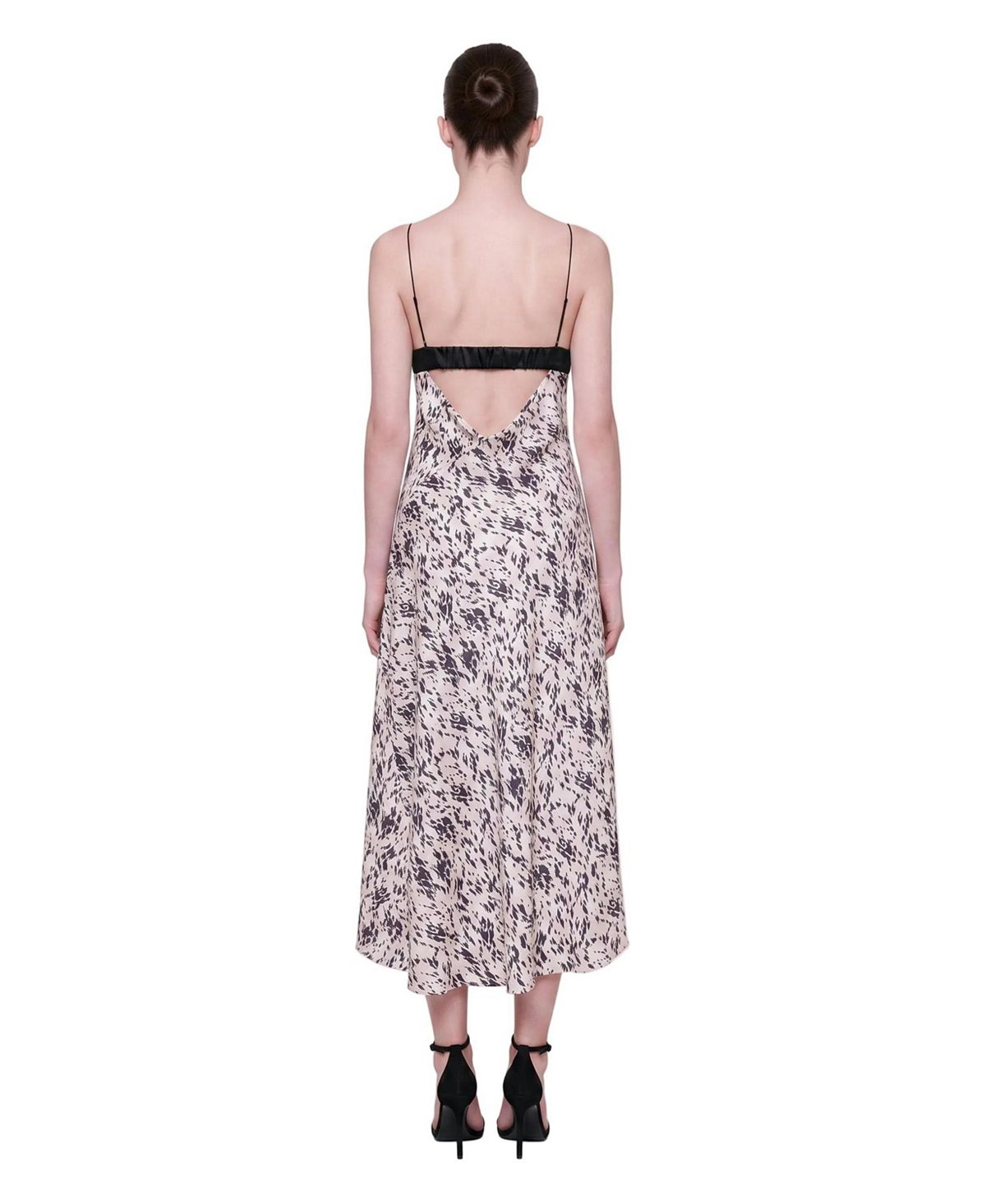 PCFG Women's The Party Edit Asymmetric Satin Dress view 2 — MAYCSS fashion products