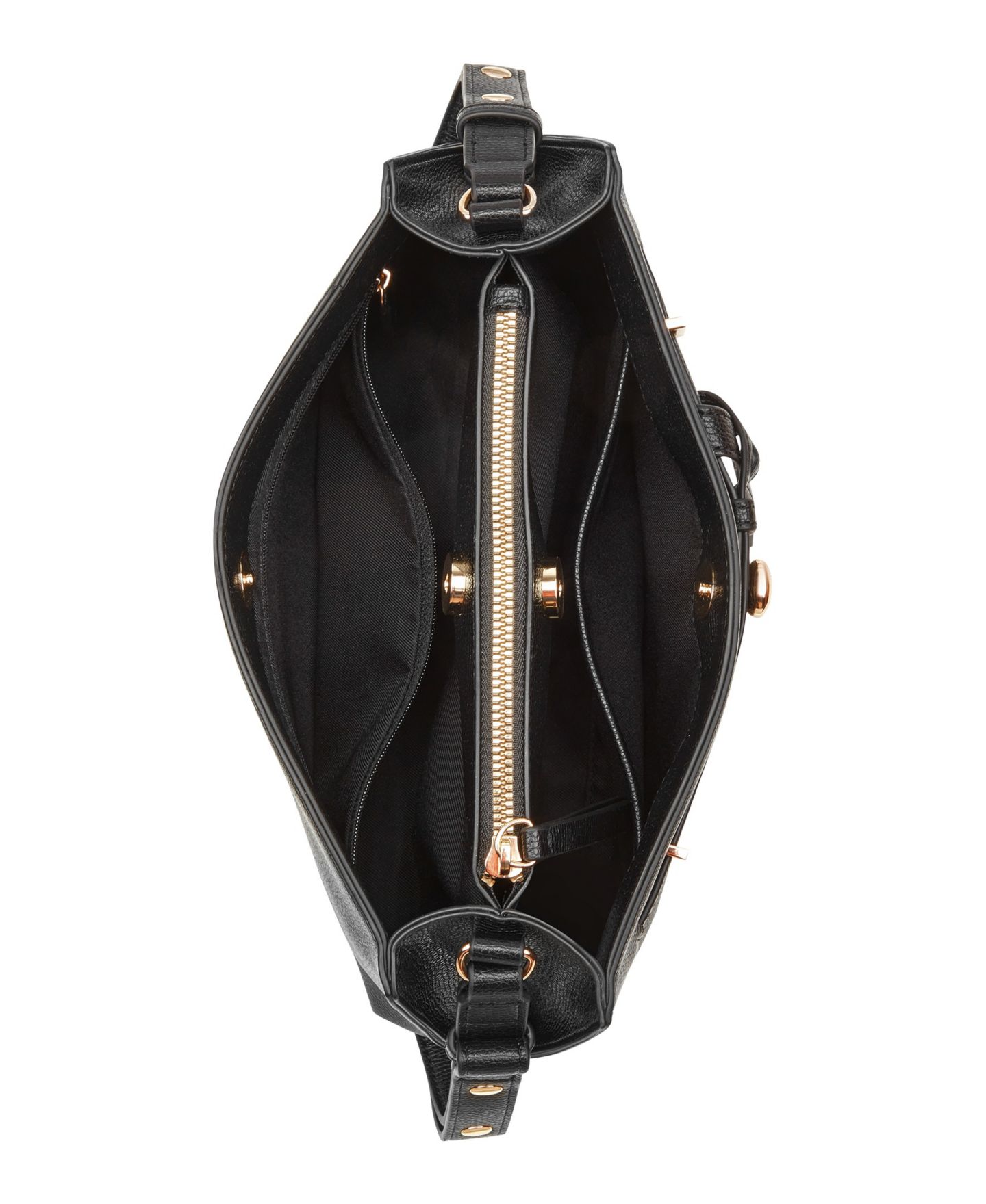 Женская сумка Nine West Vevina Convertible Small Shoulder Handbag, цвет: Чёрный — фото 4