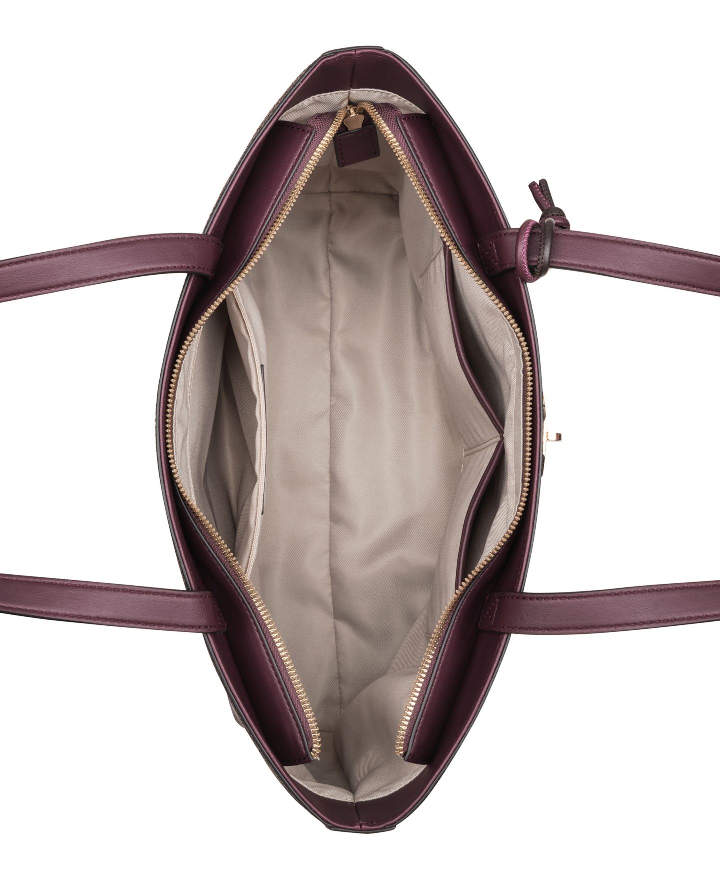 Женская сумка Nine West Khora Laptop Large Tote Handbag, цвет: Тёмный коричневый — фото 4