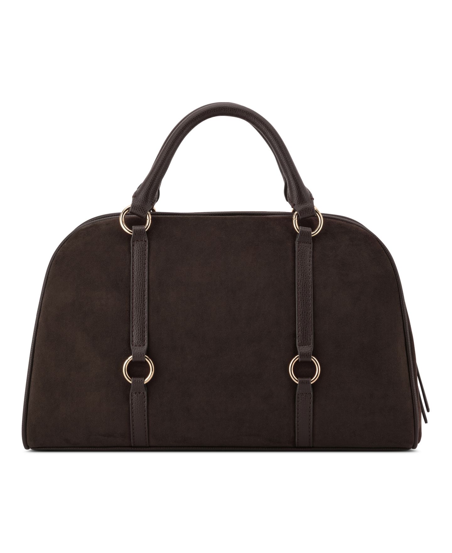Женская сумка Nine West Cobel Medium Satchel Handbag, цвет: Тёмно-коричневый — фото 2