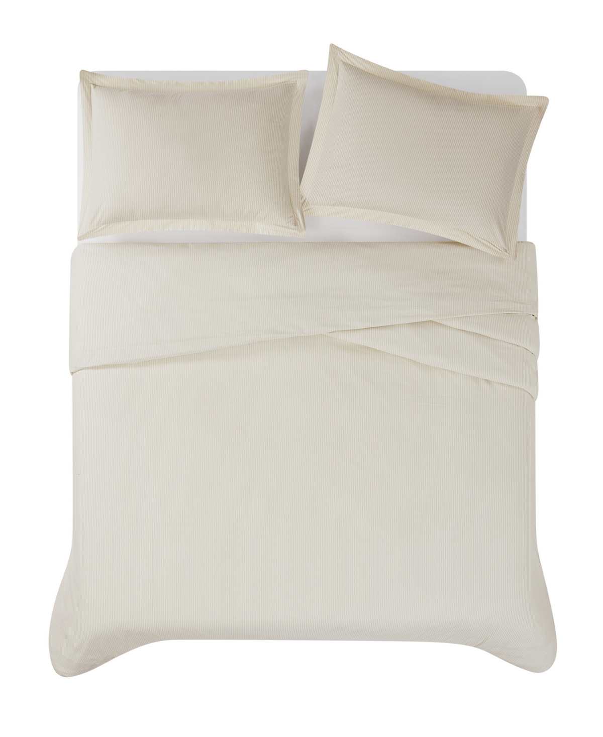 Brooklyn Loom Pinstripe 3-Piece Comforter Set