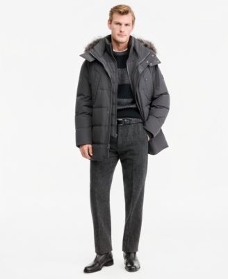 Men's Gattaca Hooded Down-Filled Parka