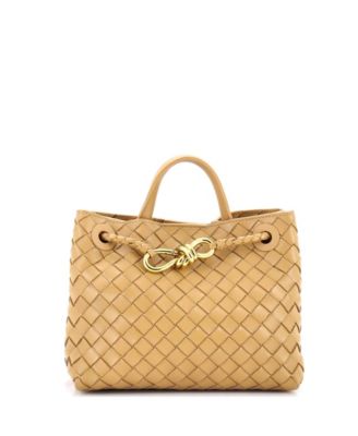 Small Andiamo Top Handle Bag Intrecciato Nappa
