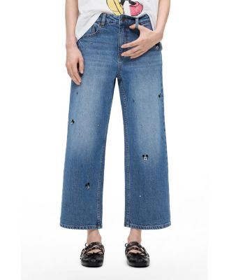 Women's Mickey Culotte Jeans