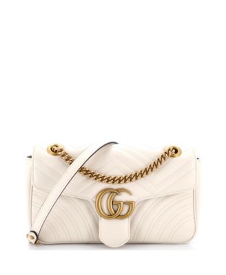 Medium GG Marmont Flap Bag Matelasse Leather