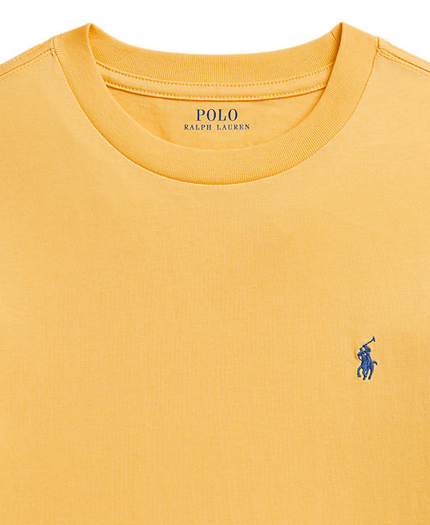 Футболка Polo Ralph Lauren Cotton Jersey Long-Sleeve T-Shirt для мальчиков, цвет: Пляжный жёлтый — фото 3