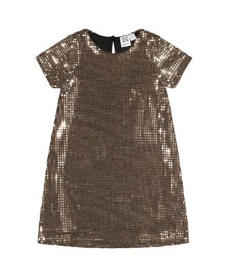 Big Girls 6-14Y Short Sleeve A Line Dress