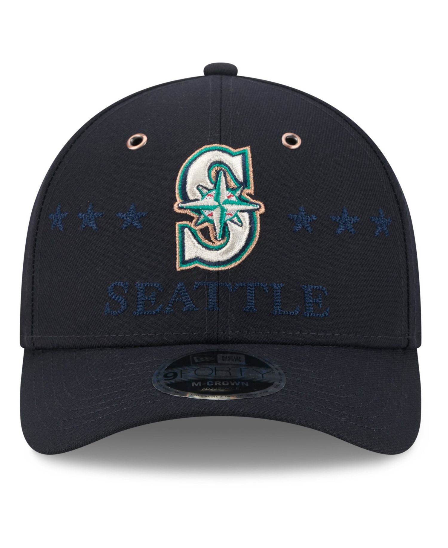 Men's Navy Seattle Mariners 2026 MLB All-Star Game 9FORTY Adjustable Hat