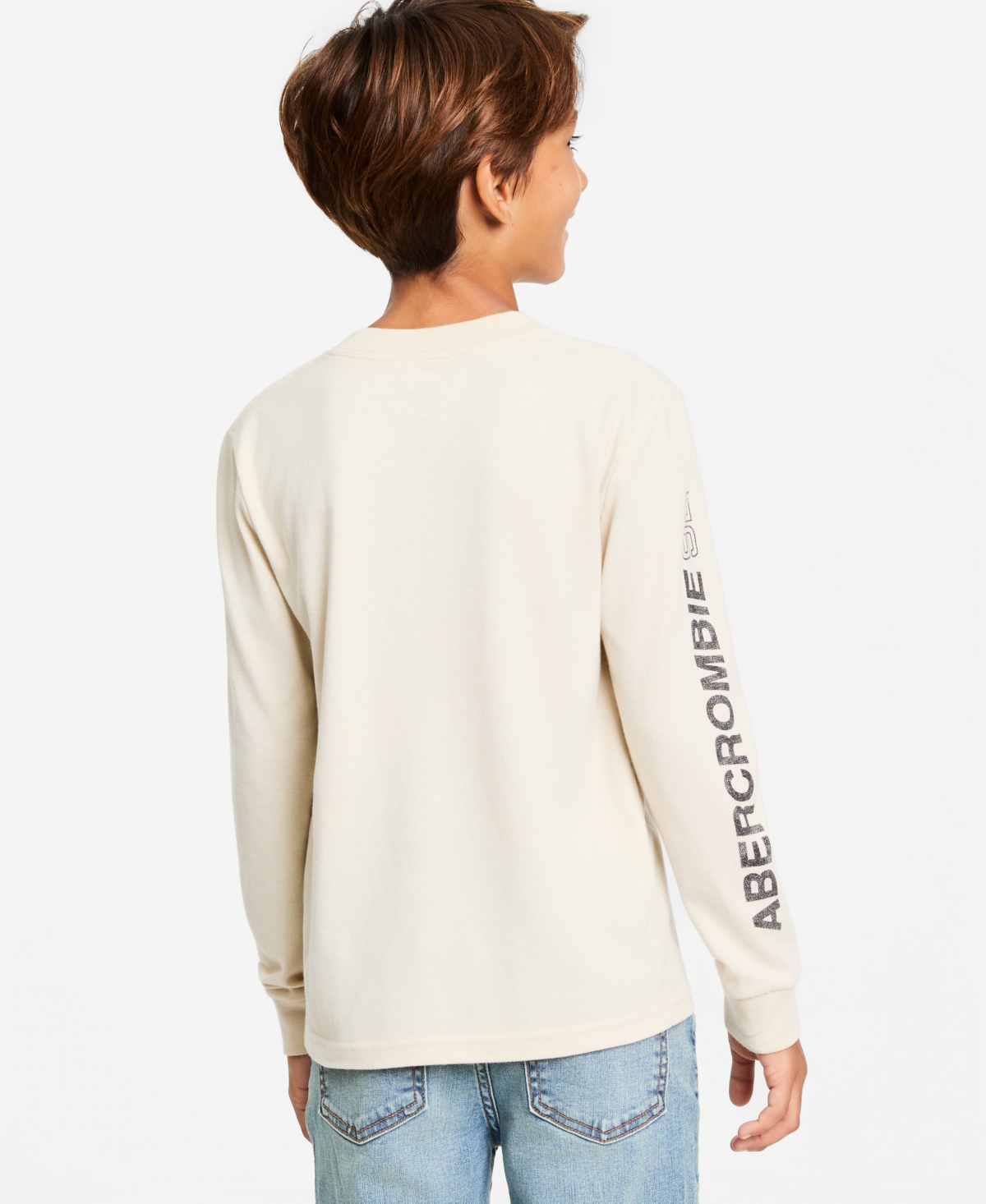 abercrombie kids Boys' 5-18 Long-Sleeve Athletic Department T-Shirt