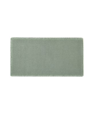 Lucky Brand Taylor Solid Waffle Weave Bath Rug, 24" x 45"