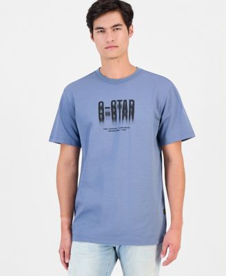 Men's Fade Print Regular-Fit Short-Sleeve Cotton T-Shirt