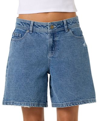 Women's Nola Low-Rise Denim Shorts