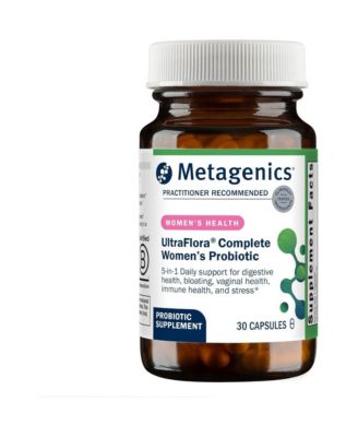UltraFlora Complete Women's Probiotic - Shelf-Stable 5-in-1 Multi-Benefit Formula for Digestive, Immune, Vaginal, Urogenital - 30 Capsules