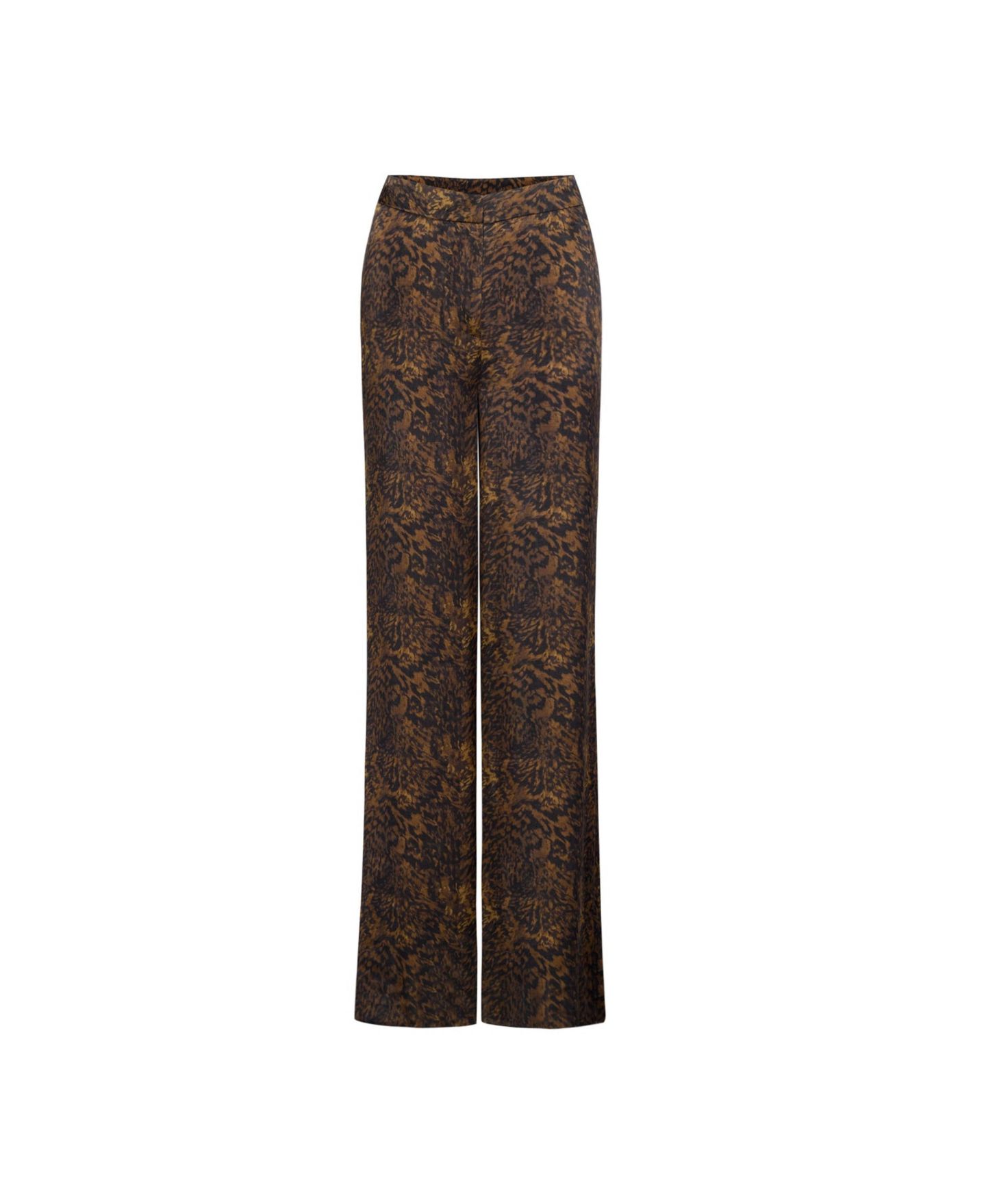 Женские брюки PCFG Your Itch Kangaroo Leopard-Print Bootcut, цвет: Леопардовый с принтом — фото 3