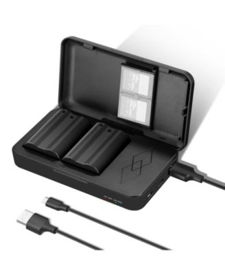 EN Camera Battery and Charger - with 2400mAh for Nikon Z8 Z7 Z6 Z5 D850 D810 D780