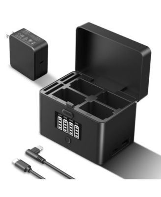 NW-ZP4 Camera Battery and Charger with 40W, 45W for Sony NP-F-series devices