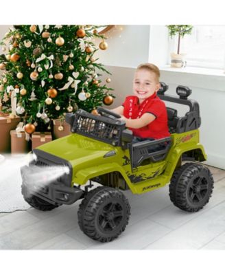 40.2" x 22.8" x 11.8" 12V Battery-Powered Remote-Control Ride-On Car, 66 lbs Capacity, Ages 3-6