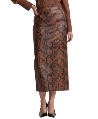 Women's Fitted Midi Skirt