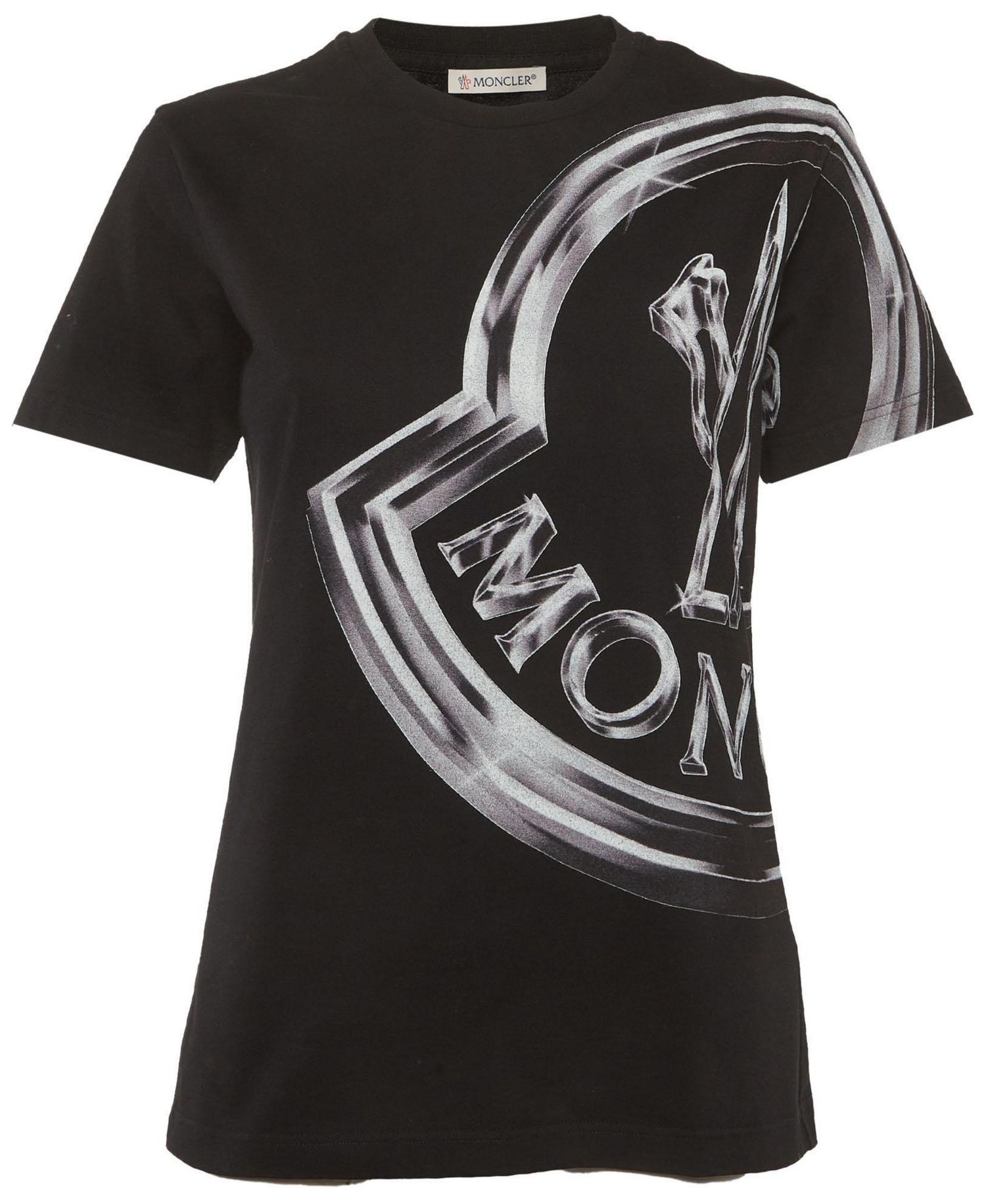 Women's Metallic-Effect Logo Cotton T-Shirt