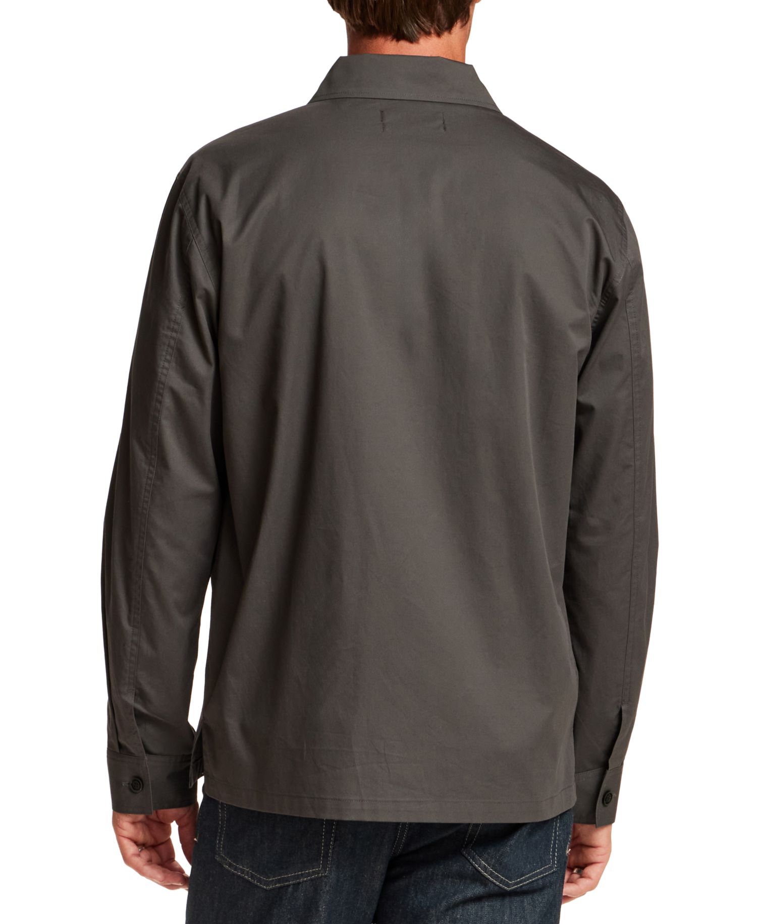 Men's Twill Overshirt Jacket
