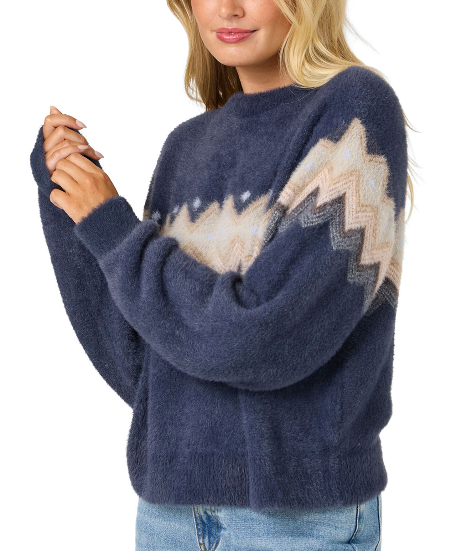 Женский свитер O'Neill Kieren Crewneck, цвет: Тёмно-синий — фото 3