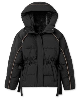 UGG Women's Renly Relaxed-Fit Hooded Neck Puffer Jacket