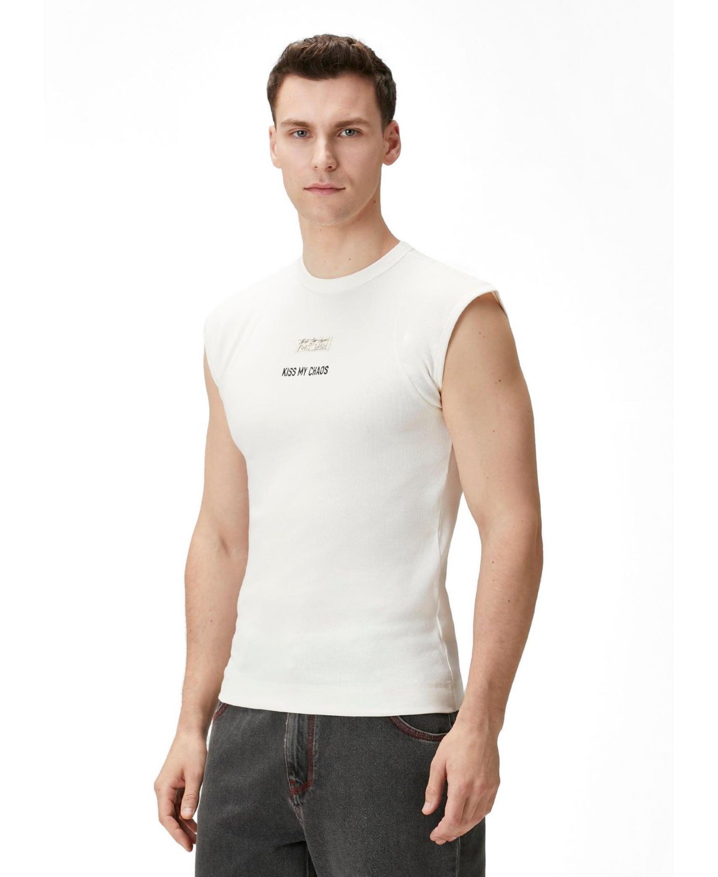 Мужской топ PCFG Cotton Rib With Patch — фото 3