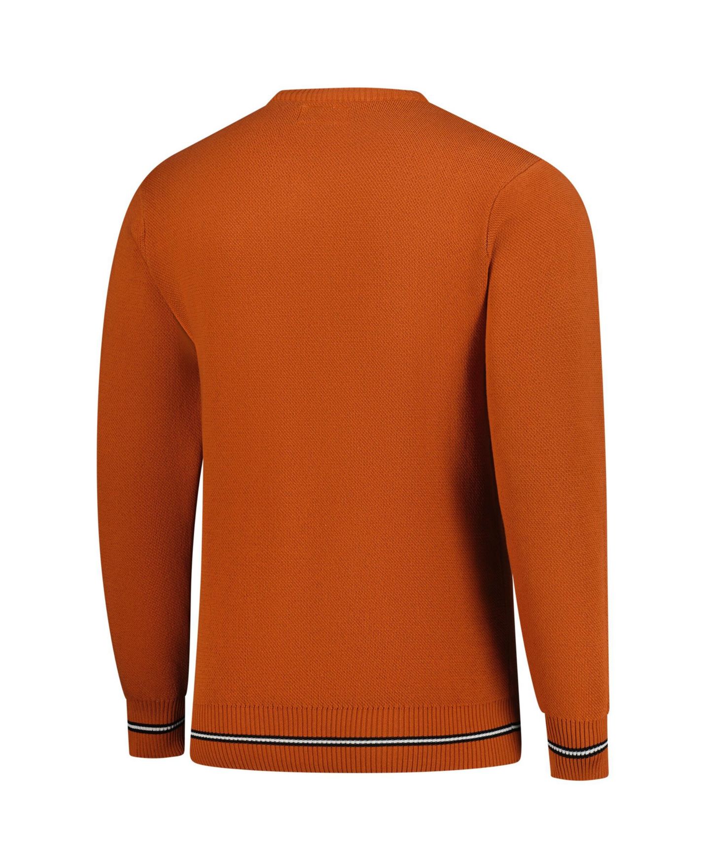 Мужской свитер Uscape Apparel and Burnt Orange Texas Longhorns Renew Knit Vintage Retro — фото 2