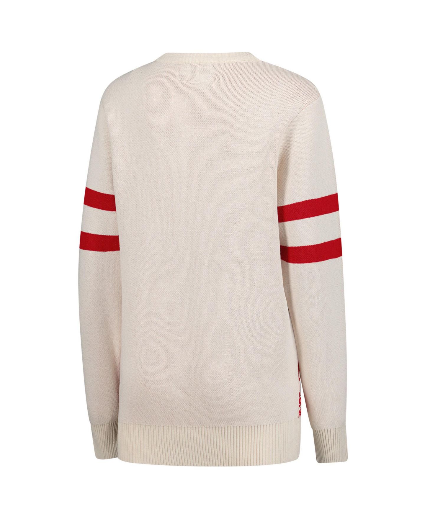 Мужской свитер Uscape Apparel and Cream Alabama Crimson Tide Renew Knit Stadium — фото 3