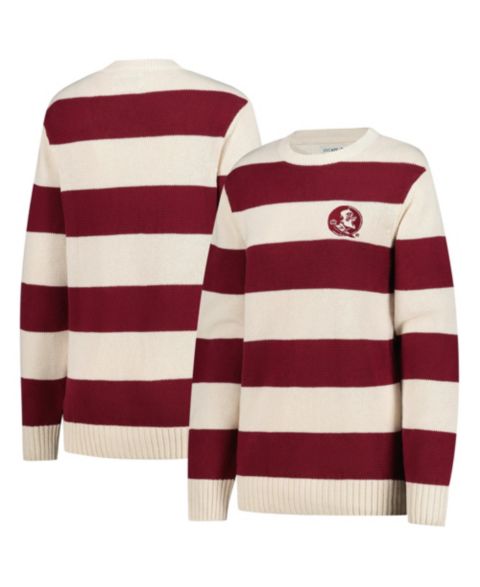 Свитер Uscape Apparel Cream Florida State Seminoles Renew Knit Stadium