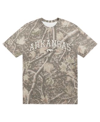 Men's Camo Arkansas Razorbacks Back Bay Heavyweight T-Shirt