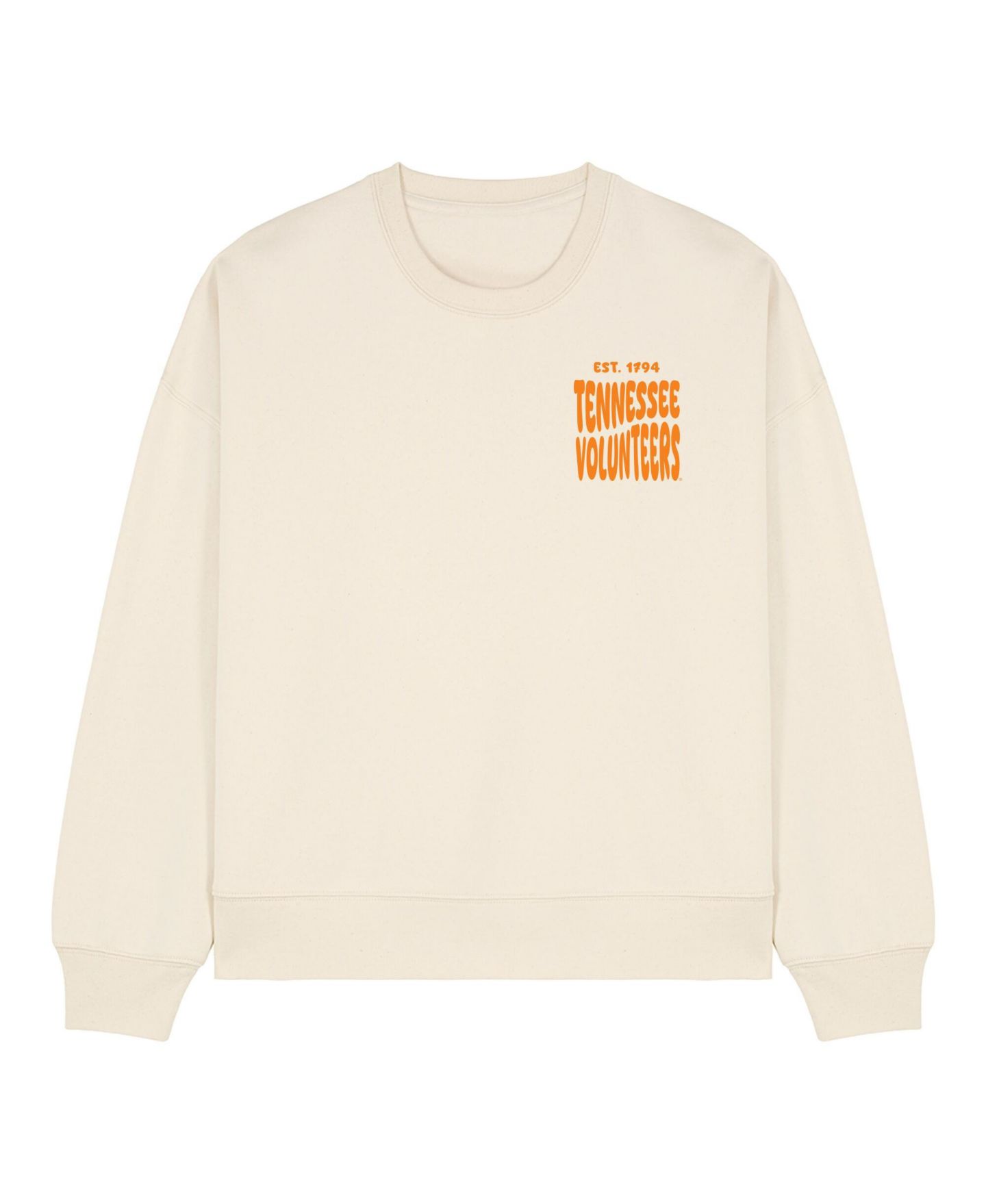 Женская толстовка Uscape Apparel Natural Tennessee Volunteers Cloud — фото 2