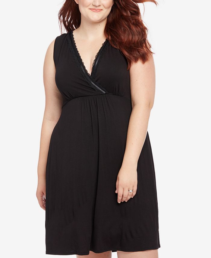 Motherhood Maternity Plus Size Nursing Nightgown And Robe Macy's